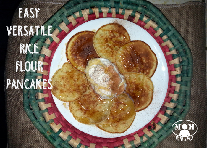 Easy and Versatile Rice Flour Pancakes from Momwithaprep.com